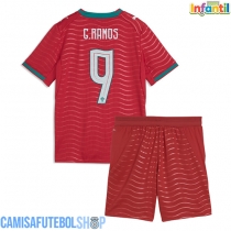 Camisa de time de futebol Portugal Goncalo Ramos #9 Replicas 1º Equipamento Infantil Mundo 2026 Manga Curta (+ Calças curtas)